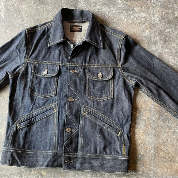 Civilinaire Japanese denim jacket - Picture 2 of 3